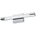 Sunlite 18 in. Brushed Nickel Dimmable LED Vanity Light Bar, CCT Color Tunable Options 3000K 4000K 5000K 81132-SU